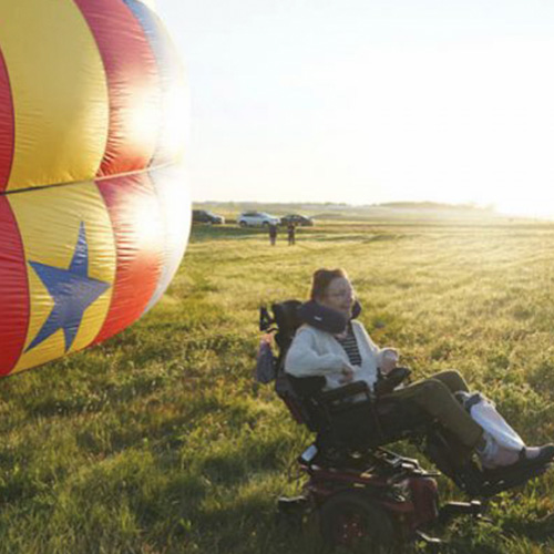 Uplifting Experience: Hospice Patient Enjoys Hot Air Balloon Ride